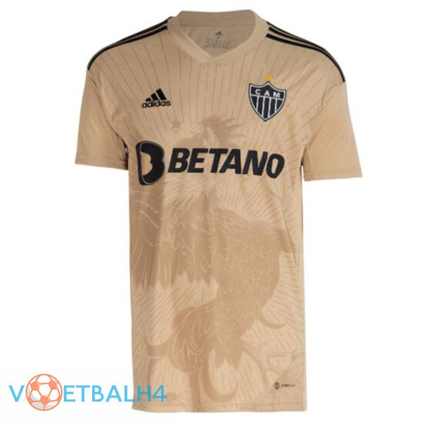 Atletico Mineiro voetbal jersey derde geel 2022/2023