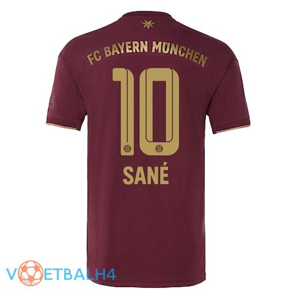 Bayern Munich (Sané 10) voetbal jerseys Speciale editie rood 2022-2023