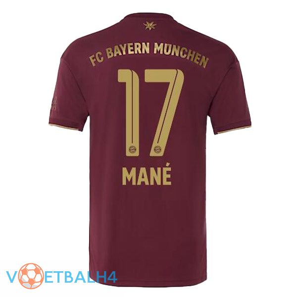 Bayern Munich (Mané 17) voetbal jerseys Speciale editie rood 2022-2023