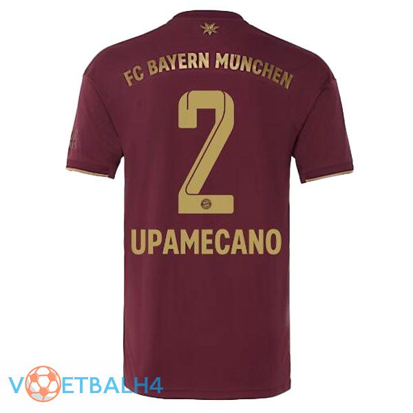 Bayern Munich (Upamecano 2) voetbal jerseys Speciale editie rood 2022-2023