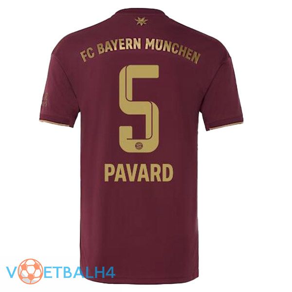 Bayern Munich (Pavard 5) voetbal jerseys Speciale editie rood 2022-2023