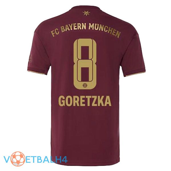 Bayern Munich (Goretzka 8) voetbal jerseys Speciale editie rood 2022-2023