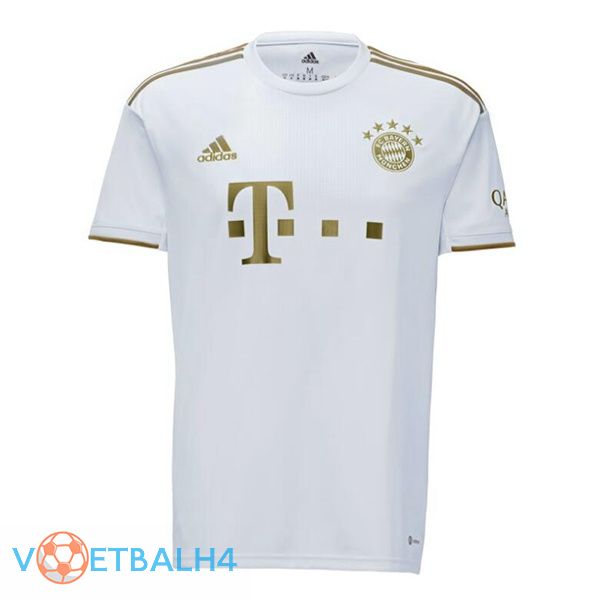 Bayern Munich voetbal jerseys uit wit 2022-2023