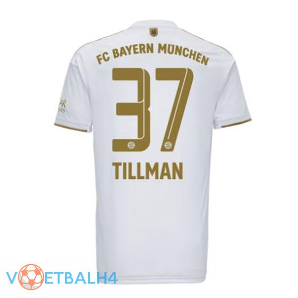 Bayern Munich (Tillman 37) voetbal jerseys uit wit 2022-2023