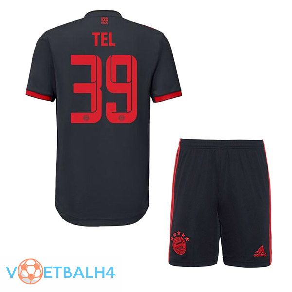 Bayern Munich (Tel 39) kinderen voetbal jersey derde zwart 2022/2023