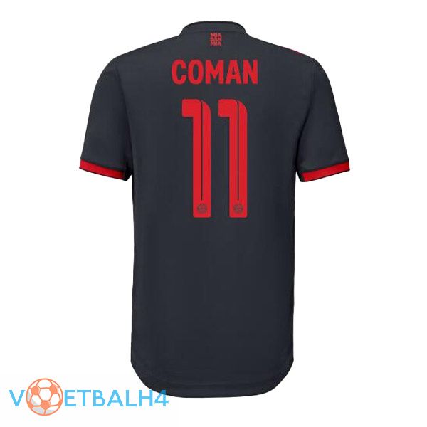 Bayern Munich (Coman 11) voetbal jersey derde zwart 2022/2023