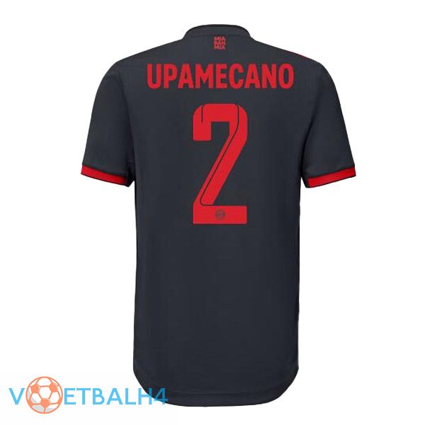 Bayern Munich (Upamecano 2) voetbal jersey derde zwart 2022/2023