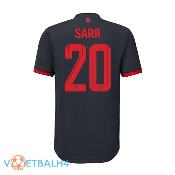 Bayern Munich (Sarr 20) voetbal jersey derde zwart 2022/2023