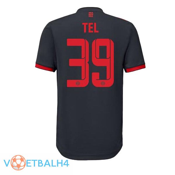 Bayern Munich (Tel 39) voetbal jersey derde zwart 2022/2023