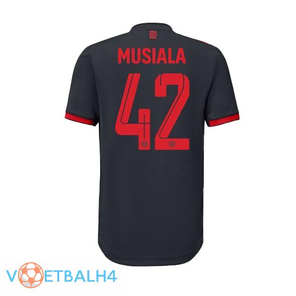 Bayern Munich (Musiala 42) voetbal jersey derde zwart 2022/2023