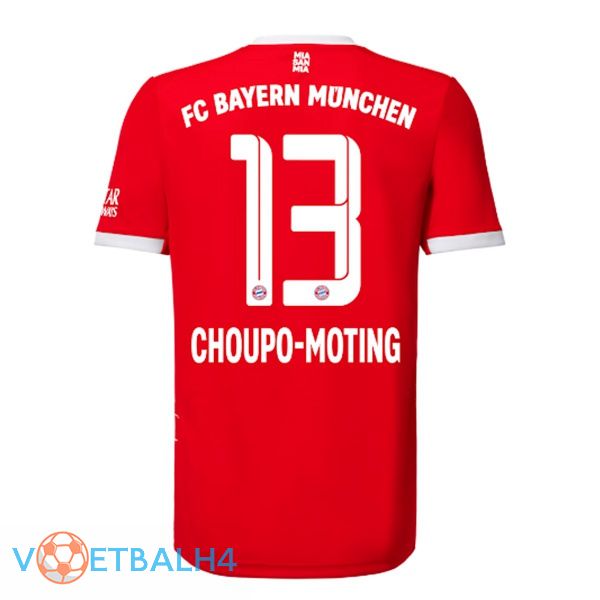 Bayern Munich (Choupo-Moting 13) jersey thuis rood 2022/2023