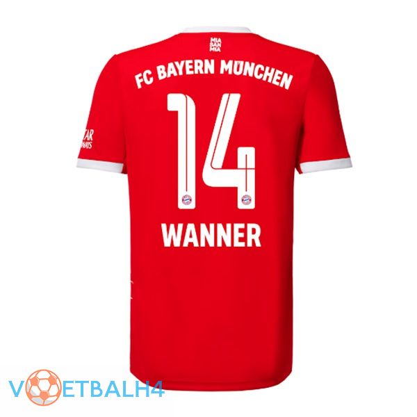 Bayern Munich (Wanner 14) jersey thuis rood 2022/2023