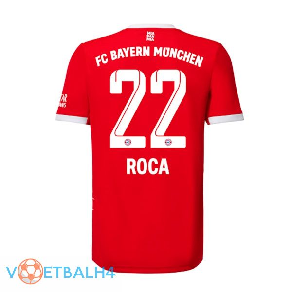 Bayern Munich (Roca 22) jersey thuis rood 2022/2023