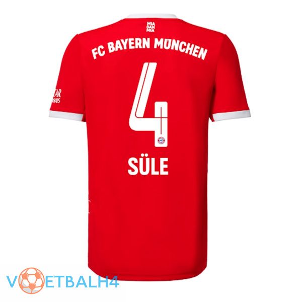 Bayern Munich (Süle 4) jersey thuis rood 2022/2023