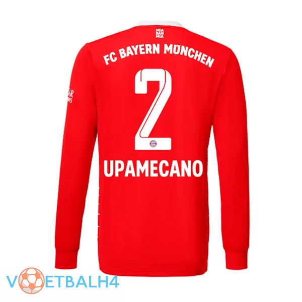 Bayern Munich (Upamecano 2) jersey thuis lange mouwrood 2022/2023