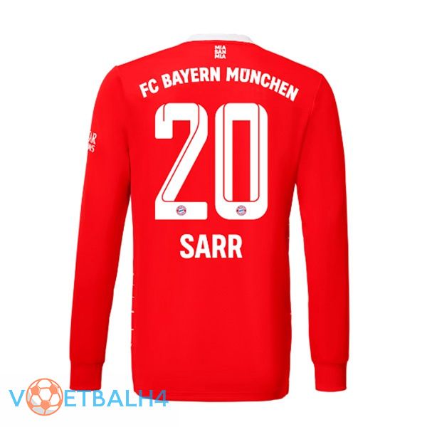 Bayern Munich (Sarr 20) jersey thuis lange mouwrood 2022/2023