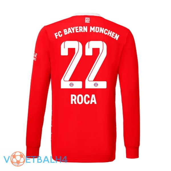 Bayern Munich (Roca 22) jersey thuis lange mouwrood 2022/2023