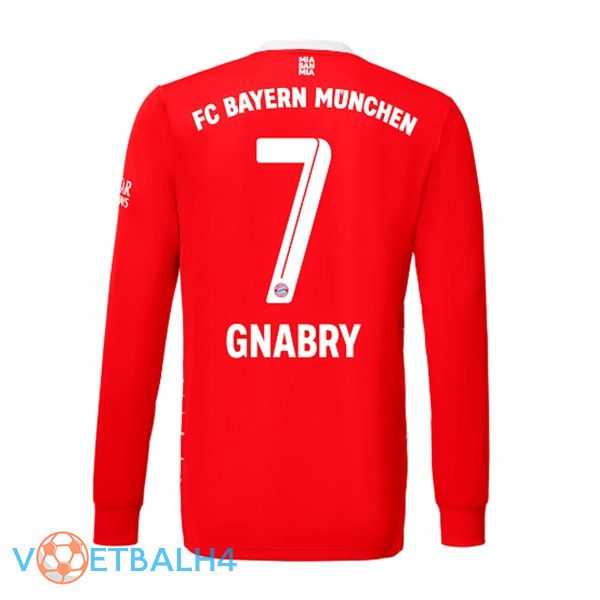 Bayern Munich (Gnabry 7) jersey thuis lange mouwrood 2022/2023