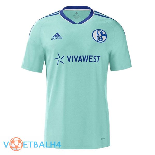 Schalke 04 voetbal jerseys derde groente 2022-2023