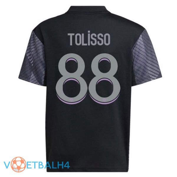 Olympique Lyonnais (TOLISSO 88) voetbal jerseys derde zwart 2022-2023