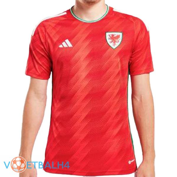 Wales voetbal jersey thuis rood 2022/2023