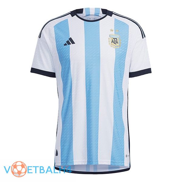 Argentinië voetbal jersey thuis blauw wit 2022/2023