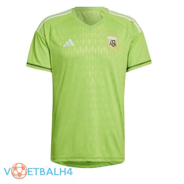 Argentinië voetbal jersey doelman groente 2022/2023