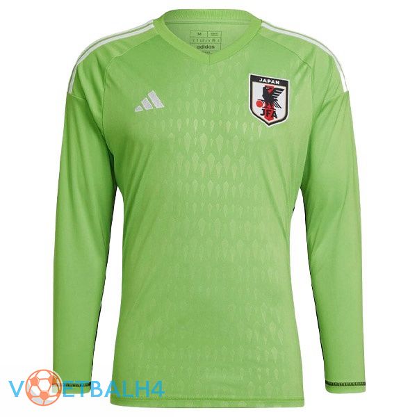 Japan doelman voetbal jerseys lange mouwgroente 2022-2023