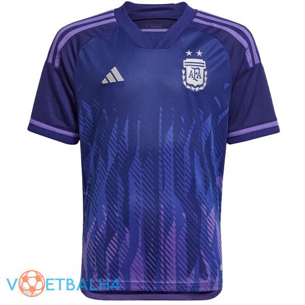 Argentinië voetbal jerseys uit paars 2022-2023