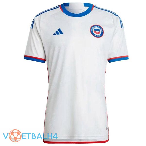 Chile voetbal jerseys uit wit 2022-2023