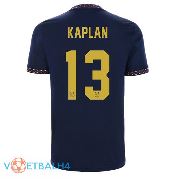 AFC Ajax (Kaplan 13) voetbal jerseys uit zwart 2022-2023