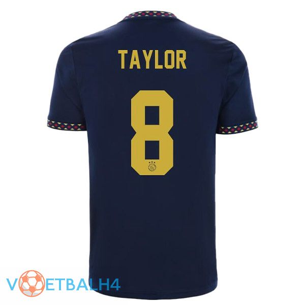 AFC Ajax (Taylor 8) voetbal jerseys uit zwart 2022-2023