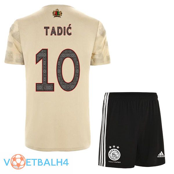 AFC Ajax (Tadić 10) kinderen voetbal jerseys derde Marron 2022-2023