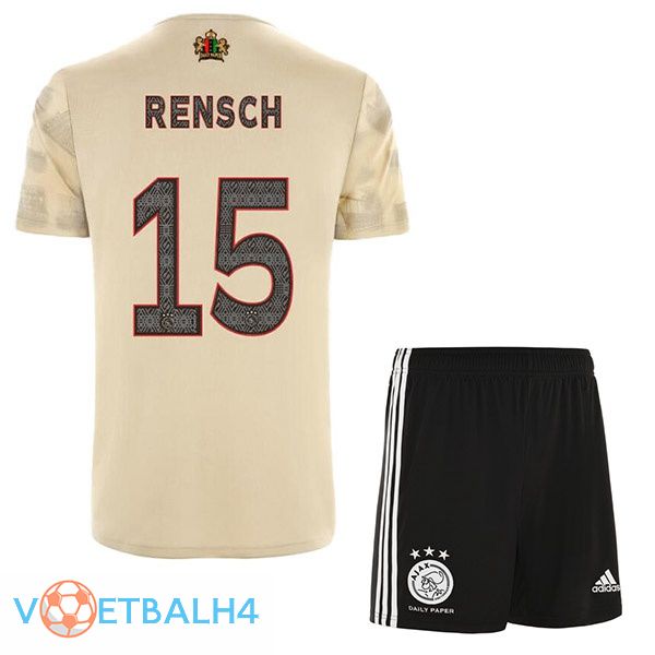 AFC Ajax (Rensch 15) kinderen voetbal jerseys derde Marron 2022-2023