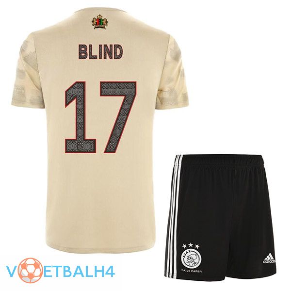 AFC Ajax (Blind 17) kinderen voetbal jerseys derde Marron 2022-2023