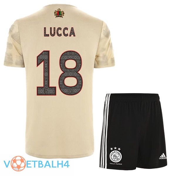 AFC Ajax (Lucca 18) kinderen voetbal jerseys derde Marron 2022-2023