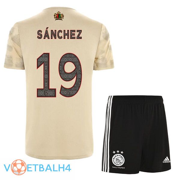 AFC Ajax (Sánchez 19) kinderen voetbal jerseys derde Marron 2022-2023