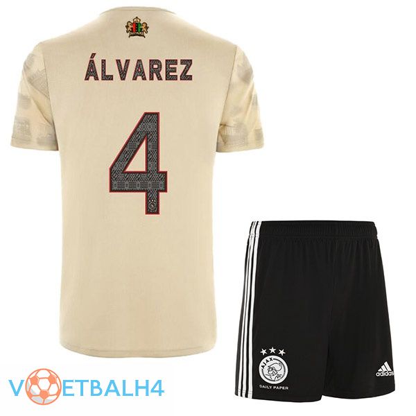 AFC Ajax (Álvarez 4) kinderen voetbal jerseys derde Marron 2022-2023