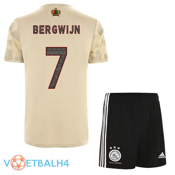 AFC Ajax (Bergwijn 7) kinderen voetbal jerseys derde Marron 2022-2023