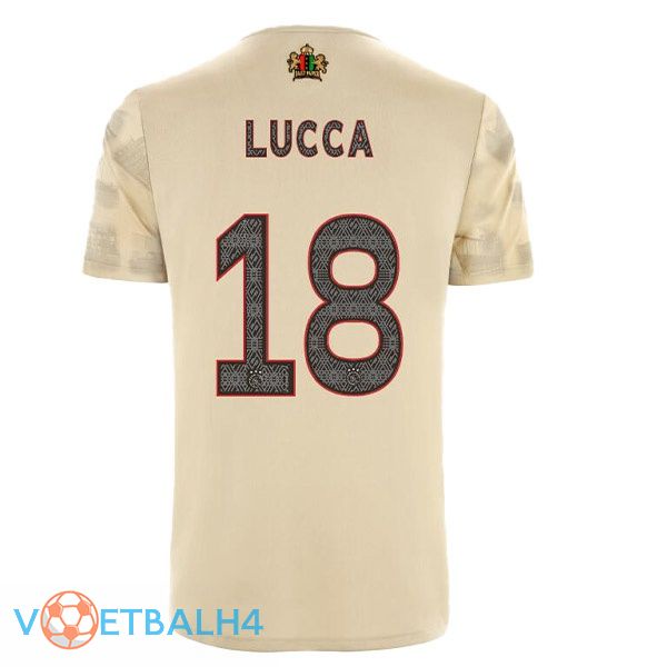 AFC Ajax (Lucca 18) voetbal jerseys derde Marron 2022-2023