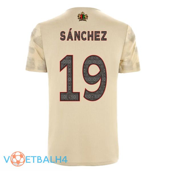 AFC Ajax (Sánchez 19) voetbal jerseys derde Marron 2022-2023