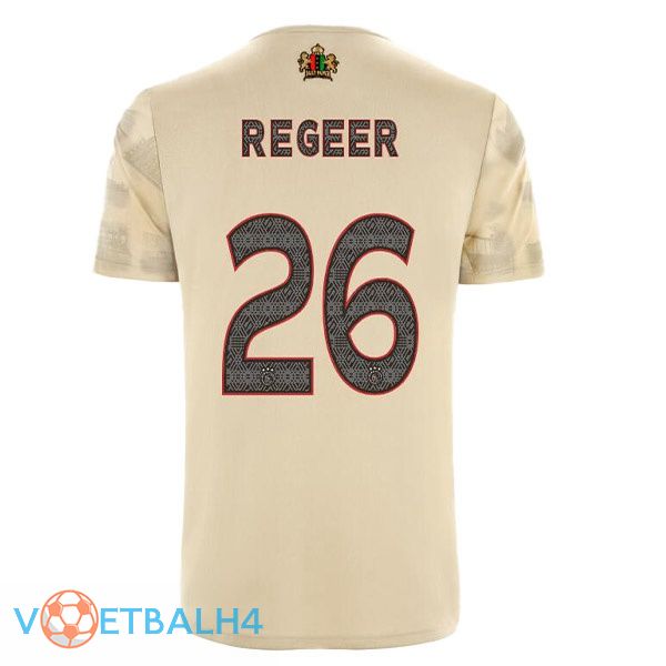 AFC Ajax (Regeer 26) voetbal jerseys derde Marron 2022-2023