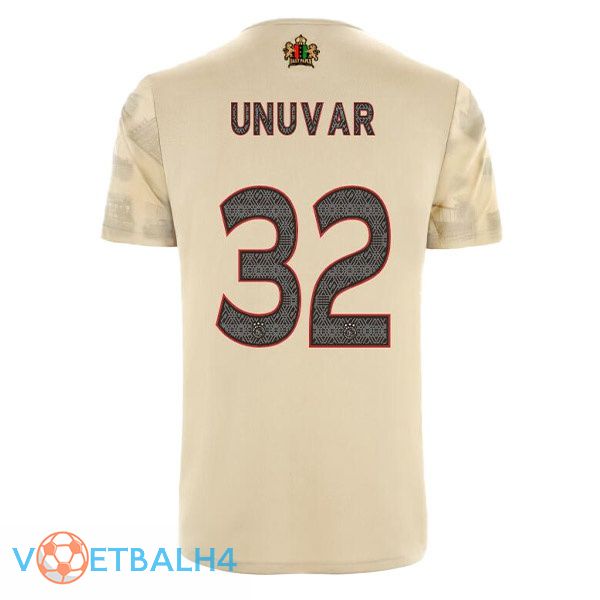 AFC Ajax (Unuvar 32) voetbal jerseys derde Marron 2022-2023