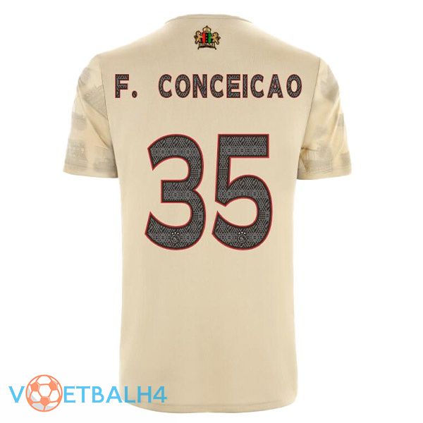 AFC Ajax (F. Conceicao 35) voetbal jerseys derde Marron 2022-2023