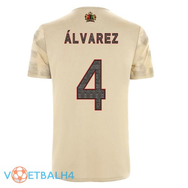 AFC Ajax (Álvarez 4) voetbal jerseys derde Marron 2022-2023