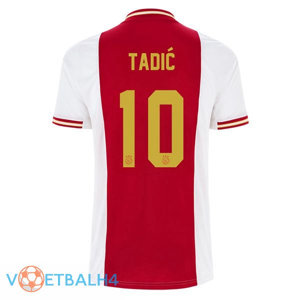 AFC Ajax (Tadić 10) voetbal jerseys thuis wit rood 2022-2023