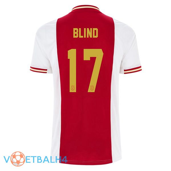 AFC Ajax (Blind 17) voetbal jerseys thuis wit rood 2022-2023