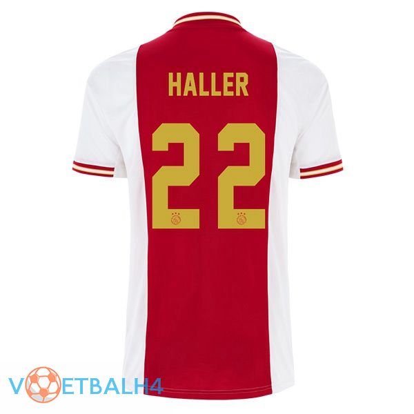 AFC Ajax (Haller 22) voetbal jerseys thuis wit rood 2022-2023