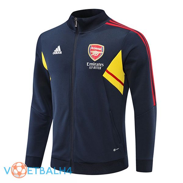 Arsenal trainingsjack blauw koninklijk 2022/2023