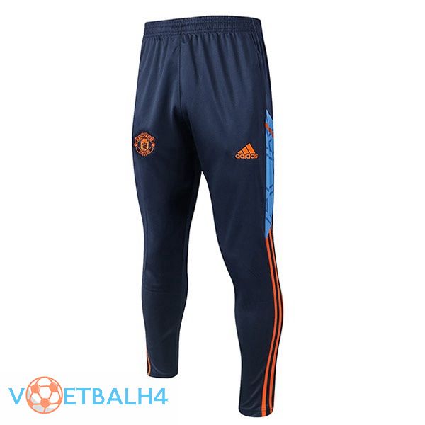 Manchester United Training broek blauw 2022-2023